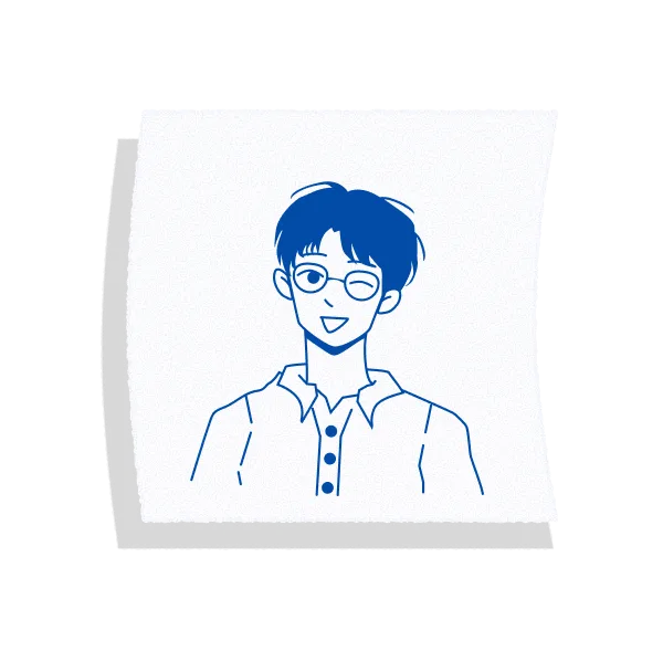 Illustrated portrait